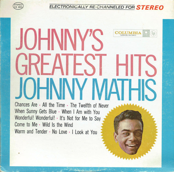 Johnny Mathis - Johnny's Greatest Hits | Very Good Plus (VG+) Near Mint (NM)