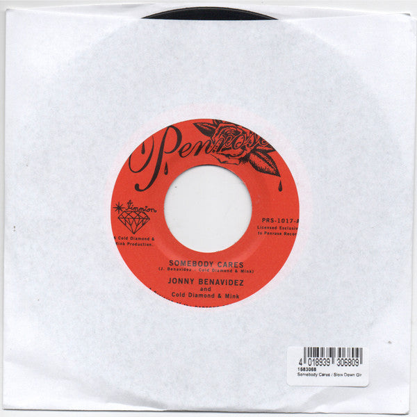 Somebody Cares / Slow Down Girl (7" VINYL) | Mint (M) Generic