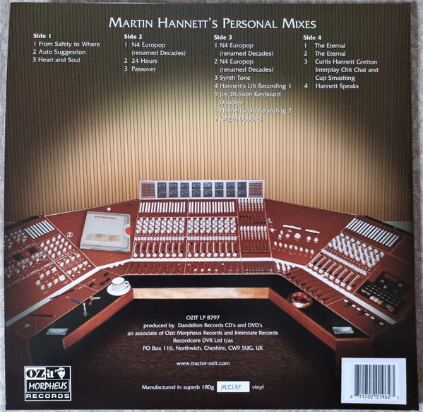 Martin Hannett's Personal Mixes | Mint (M) Mint (M)