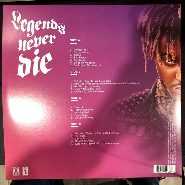 Juice WRLD - Legends Never Die | Mint (M) Mint (M)