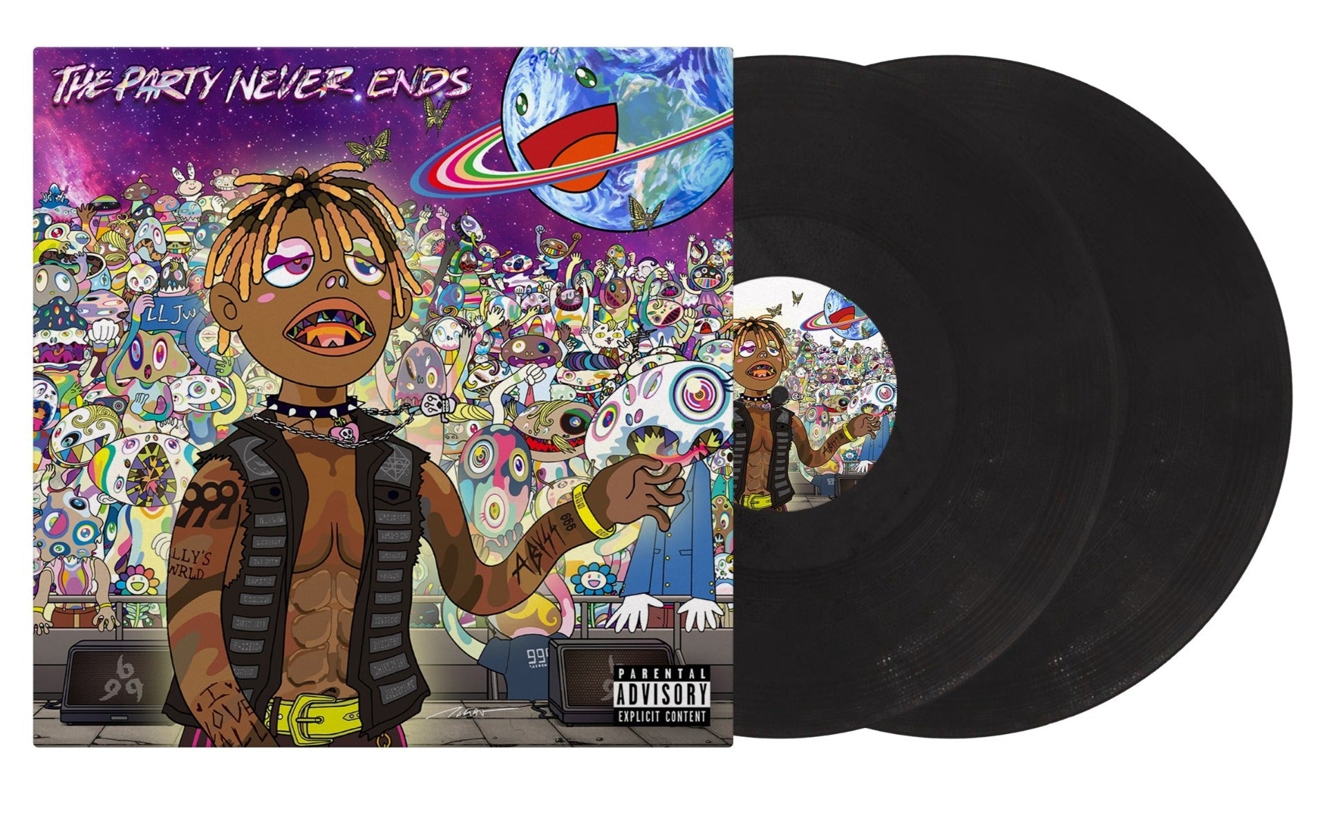 Juice WRLD - The Party Never Ends [Explicit Content] (Coal Colored Vinyl) (2 Lp's) |