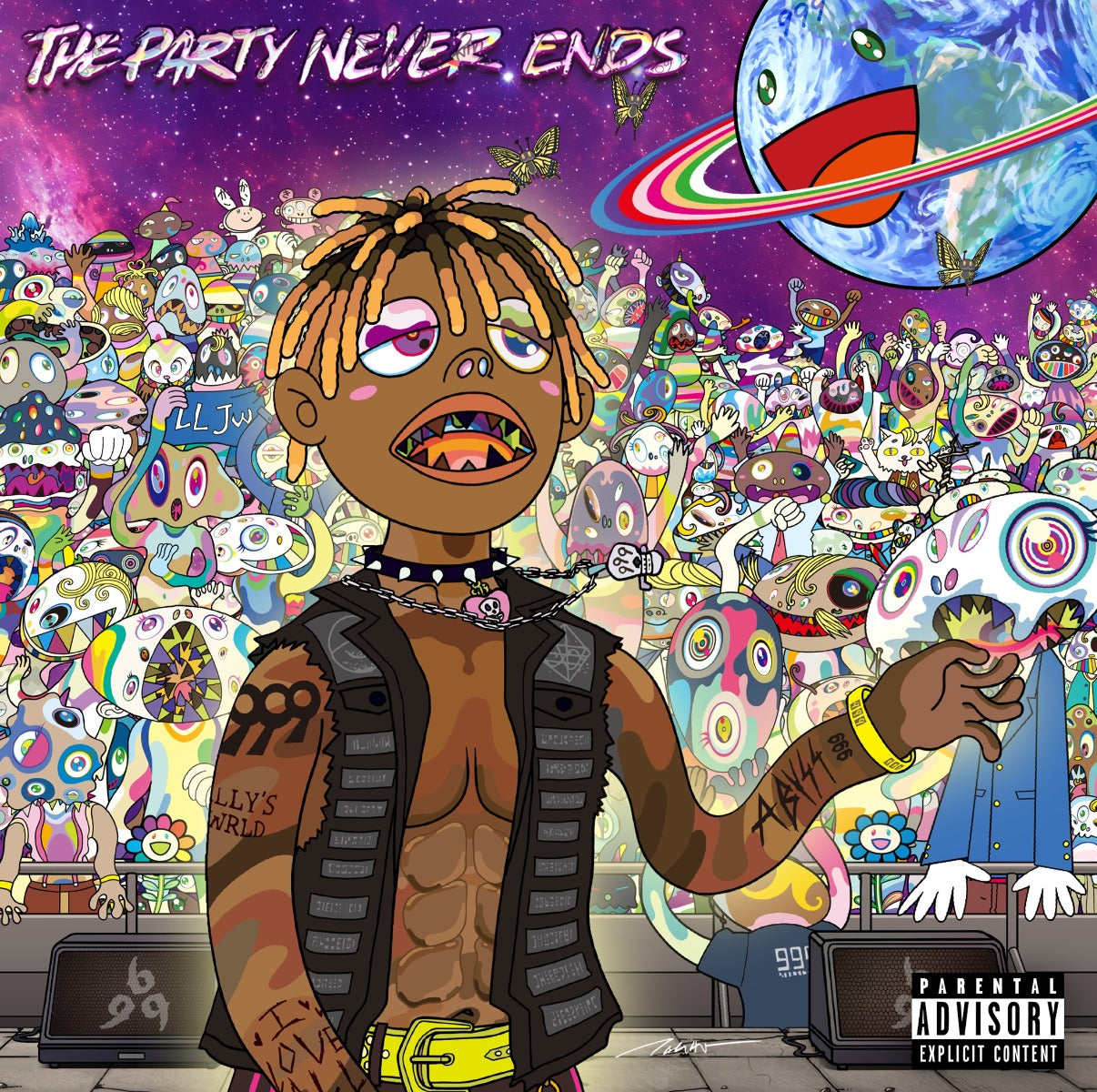 Juice WRLD - The Party Never Ends [Explicit Content] (Coal Colored Vinyl) (2 Lp's) |