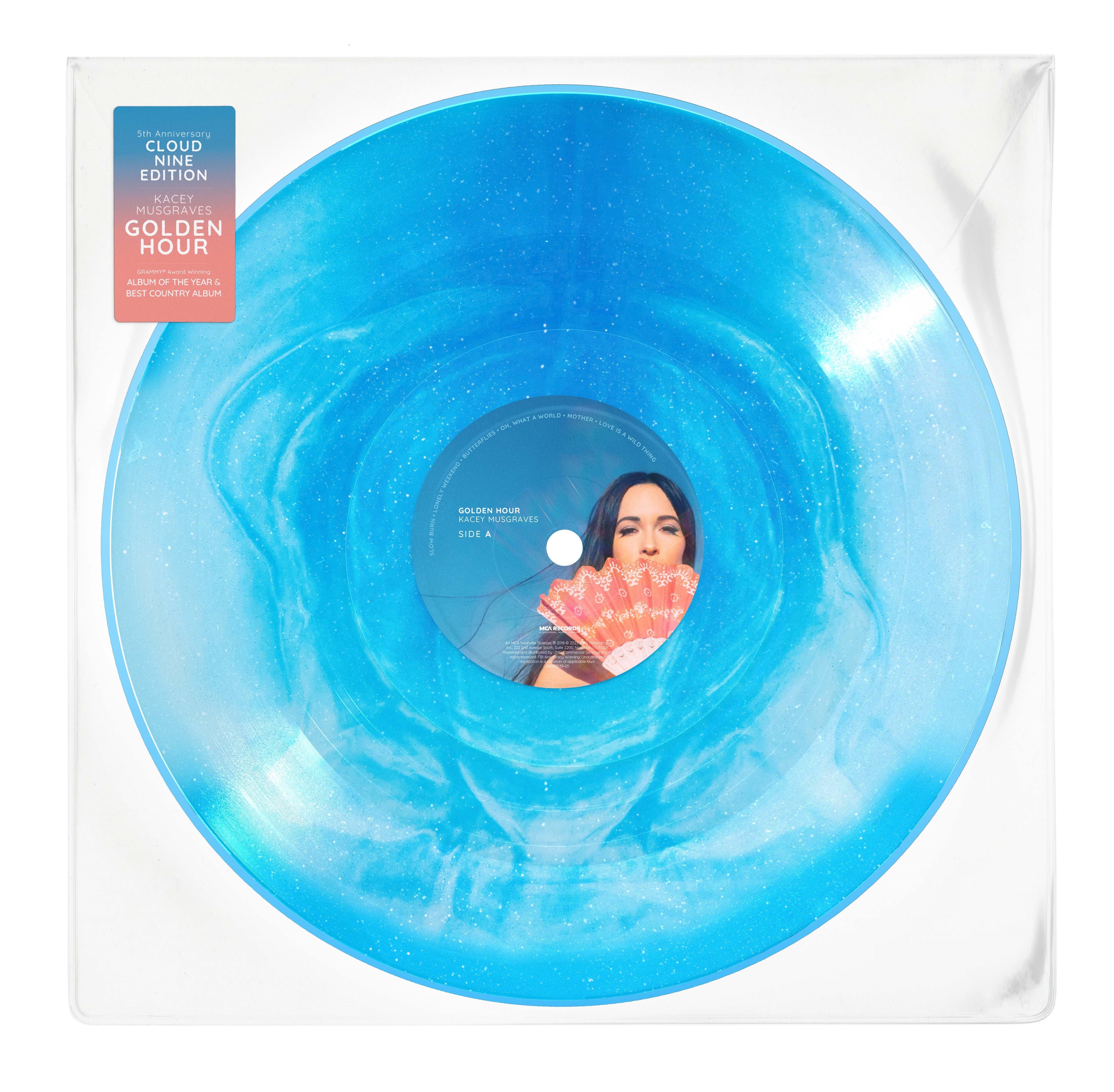 Kacey Musgraves - Golden Hour: 5th Anniversary (BLUE CLOUD SWIRL VINYL) | Mint (M) Mint (M)