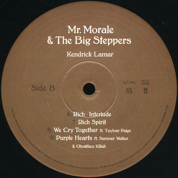 Kendrick Lamar - Mr. Morale & The Big Steppers (2xVINYL) | Mint (M) Mint (M)