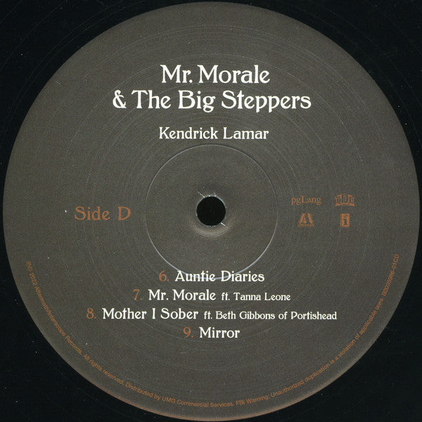 Kendrick Lamar - Mr. Morale & The Big Steppers (2xVINYL) | Mint (M) Mint (M)