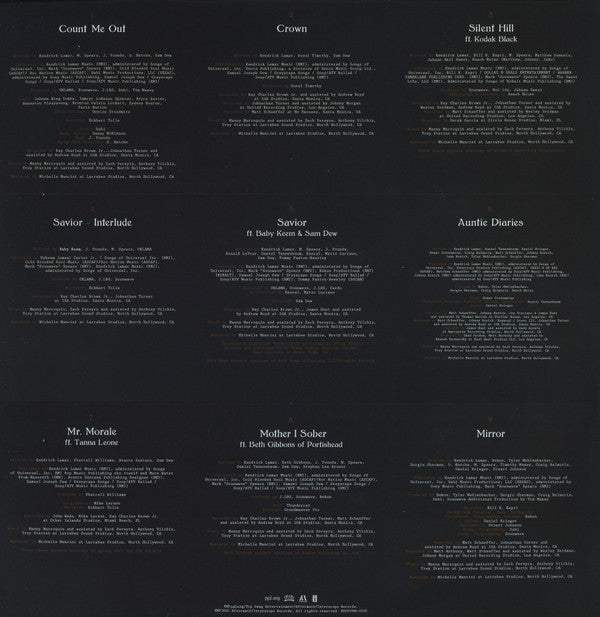 Kendrick Lamar - Mr. Morale & The Big Steppers (2xVINYL) | Mint (M) Mint (M)