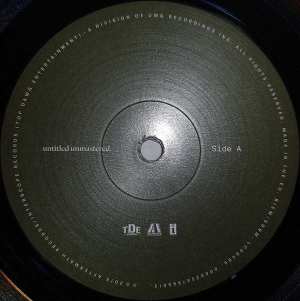 Kendrick Lamar - Untitled Unmastered. | Mint (M) Mint (M)