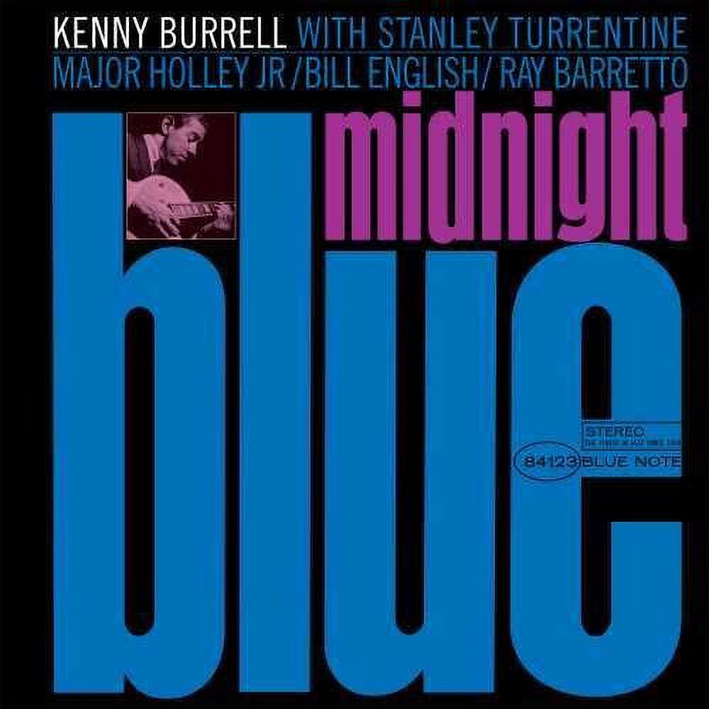 Kenny Burrell - Midnight Blue (Indie Exclusive, Limited Edition, Colored Vinyl, Blue, 180 Gram Vinyl) | Mint (M) Mint (M)