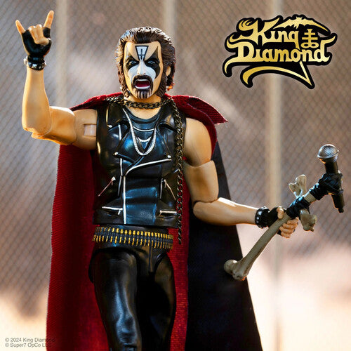Super7 - King Diamond - Deluxe Wv1 - King Diamond (Abigail Era) (Large Item, Collectible, Action Figure) |