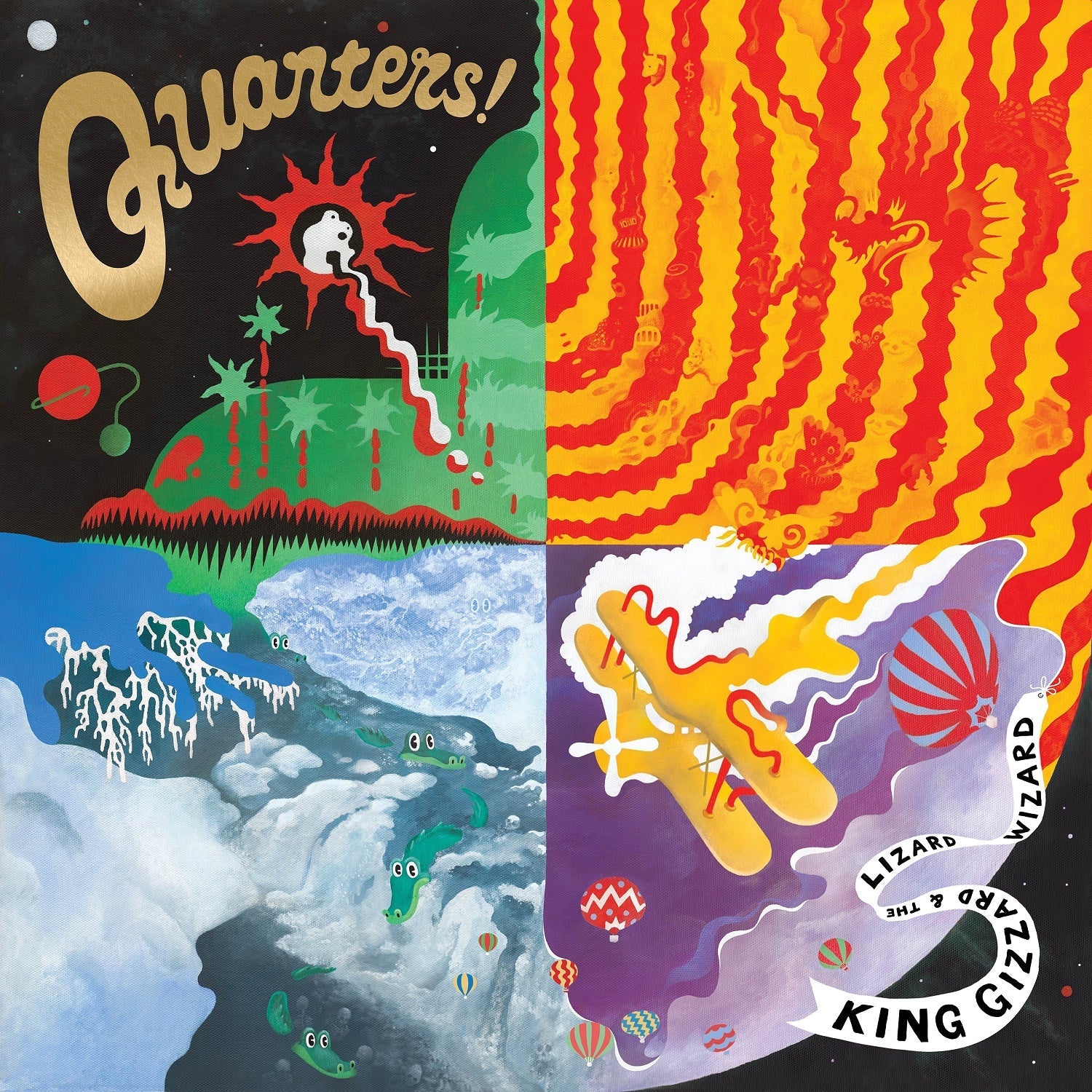 King Gizzard & The Lizard Wizard - Quarters! [LP] | Mint (M) Mint (M)