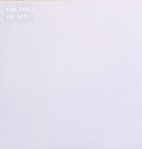 King Krule - The Ooz | Mint (M) Mint (M)