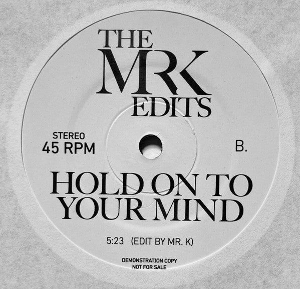 Konk Party / Hold On To Your Mind (7" VINYL) | Mint (M) Generic