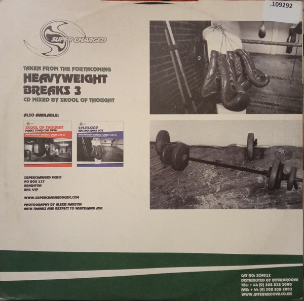 Krafty Kuts & Skool Of Thought / Ed Solo & Skool O - Heavyweight Breaks 3 (Part 3 Of 3) | Very Good Plus (VG+) Generic