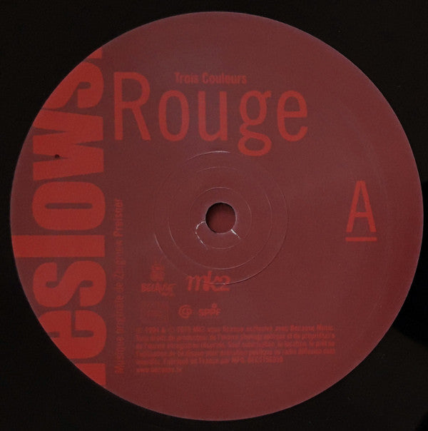 Trois Couleurs Rouge (Bande Originale Du Film) | Mint (M) Mint (M)