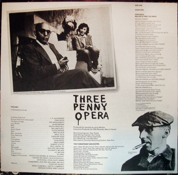 Three Penny Opera - Original Cast Recording | Very Good Plus (VG+) Very Good Plus (VG+)