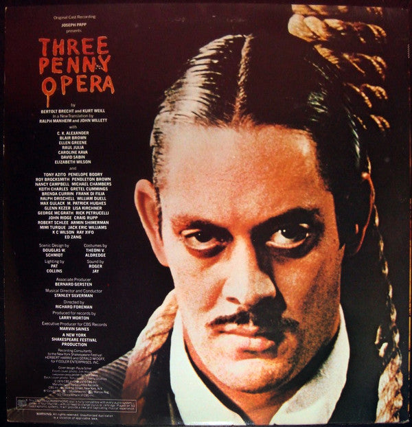 Three Penny Opera - Original Cast Recording | Very Good Plus (VG+) Very Good Plus (VG+)