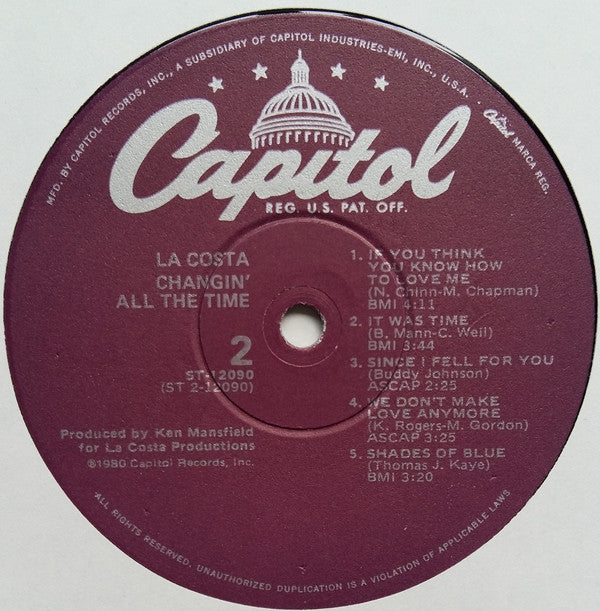 Changin' All The Time | Near Mint (NM) Near Mint (NM)