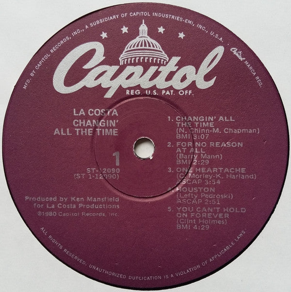 Changin' All The Time | Near Mint (NM) Near Mint (NM)