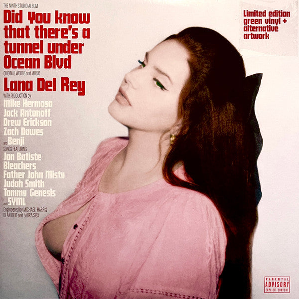 Did You Know That There's A Tunnel Under Ocean Blvd (2x GREEN VINYL ALTERNATE COVER) | Mint (M) Mint (M)
