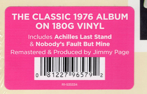 Led Zeppelin - Presence | Mint (M) Mint (M)