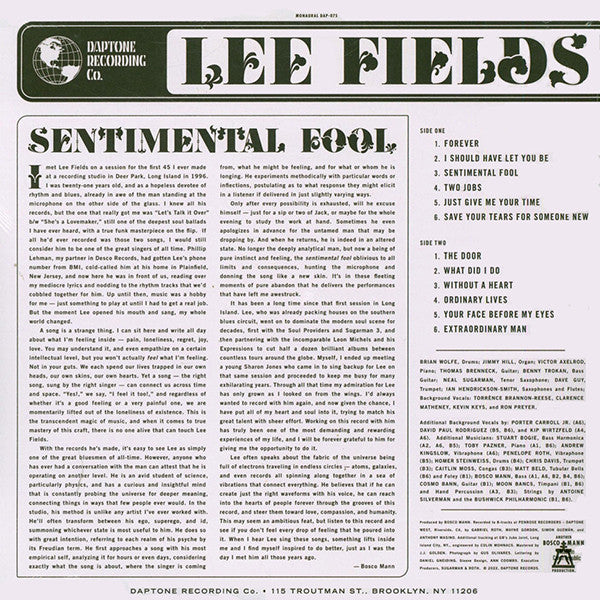 Sentimental Fool | Mint (M) Mint (M)