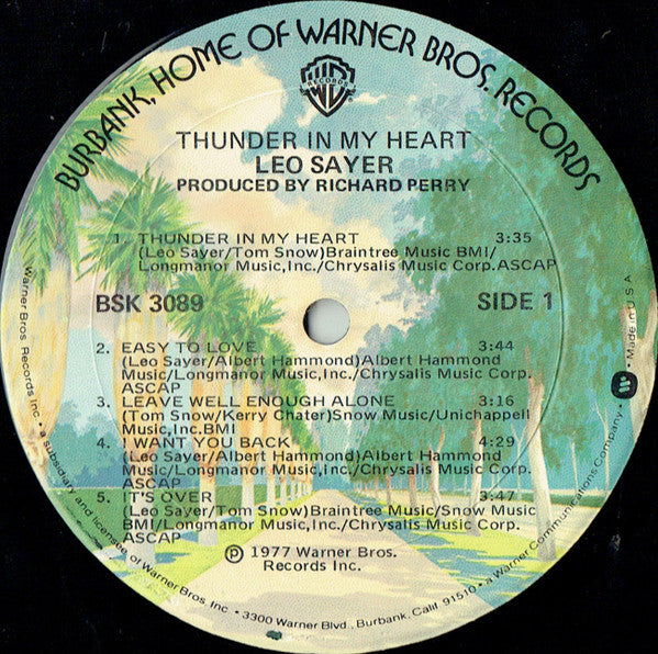 Thunder In My Heart | Near Mint (NM) Very Good Plus (VG+)