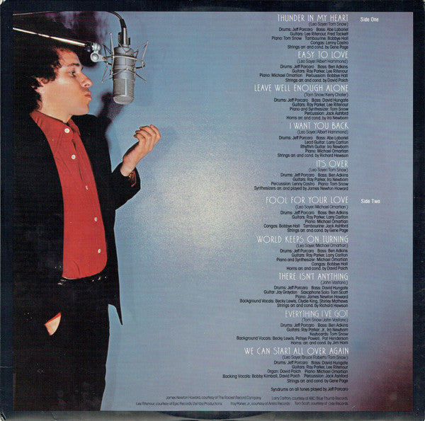 Thunder In My Heart | Near Mint (NM) Very Good Plus (VG+)