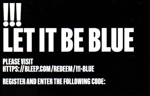 Let It Be Blue | Mint (M) Mint (M)