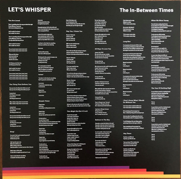 The In-Between Times | Mint (M) Mint (M)