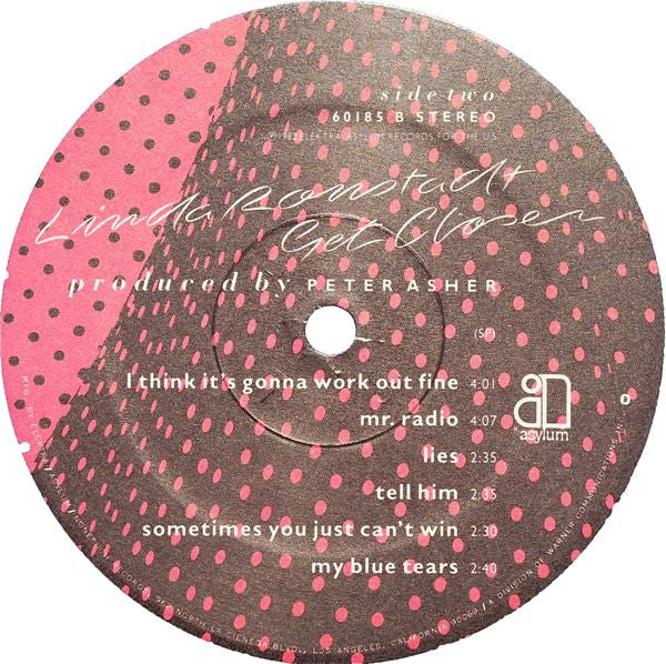 Get Closer | Near Mint (NM) Very Good Plus (VG+)
