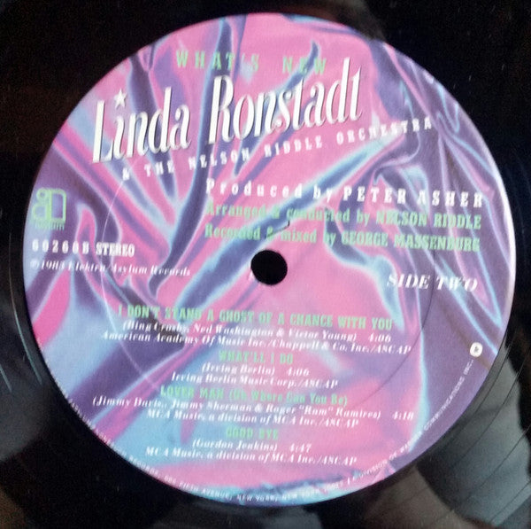Linda Ronstadt & Nelson Riddle And His Orchestra - What's New | Near Mint (NM) Near Mint (NM)
