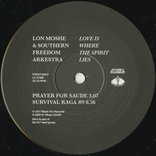 Love Is Where The Spirit Lies | Mint (M) Mint (M)