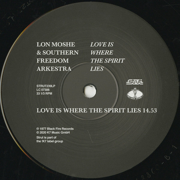Love Is Where The Spirit Lies | Mint (M) Mint (M)