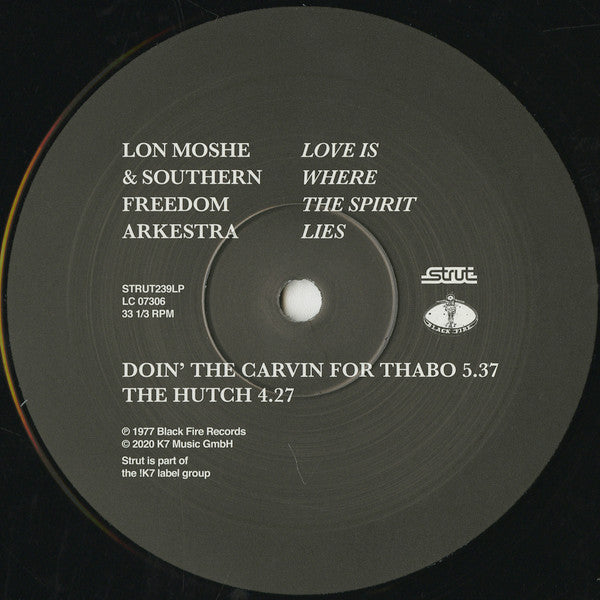 Love Is Where The Spirit Lies | Mint (M) Mint (M)