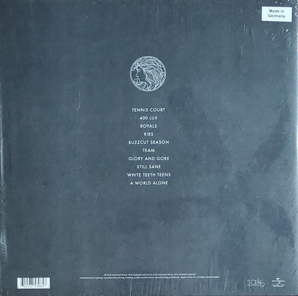 Lorde Pure Heroine Universal Music New Zealand LP, Album, RE Mint (M) Mint (M)