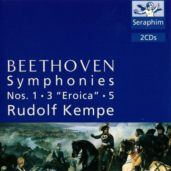 Ludwig van Beethoven, Rudolf Kempe - Symphonies Nos. 1 ⬥ 3 "Eroica" ⬥ 5 (CD) | Near Mint (NM) Near Mint (NM)