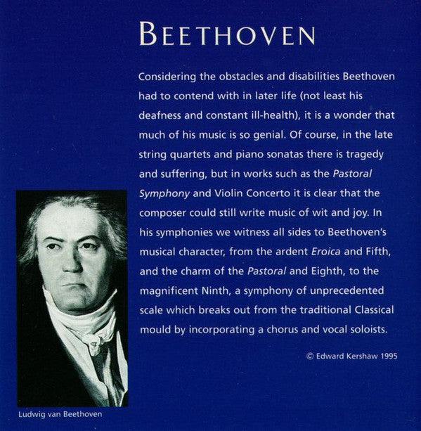 Ludwig van Beethoven, Rudolf Kempe - Symphonies Nos. 1 ⬥ 3 "Eroica" ⬥ 5 (CD) | Near Mint (NM) Near Mint (NM)