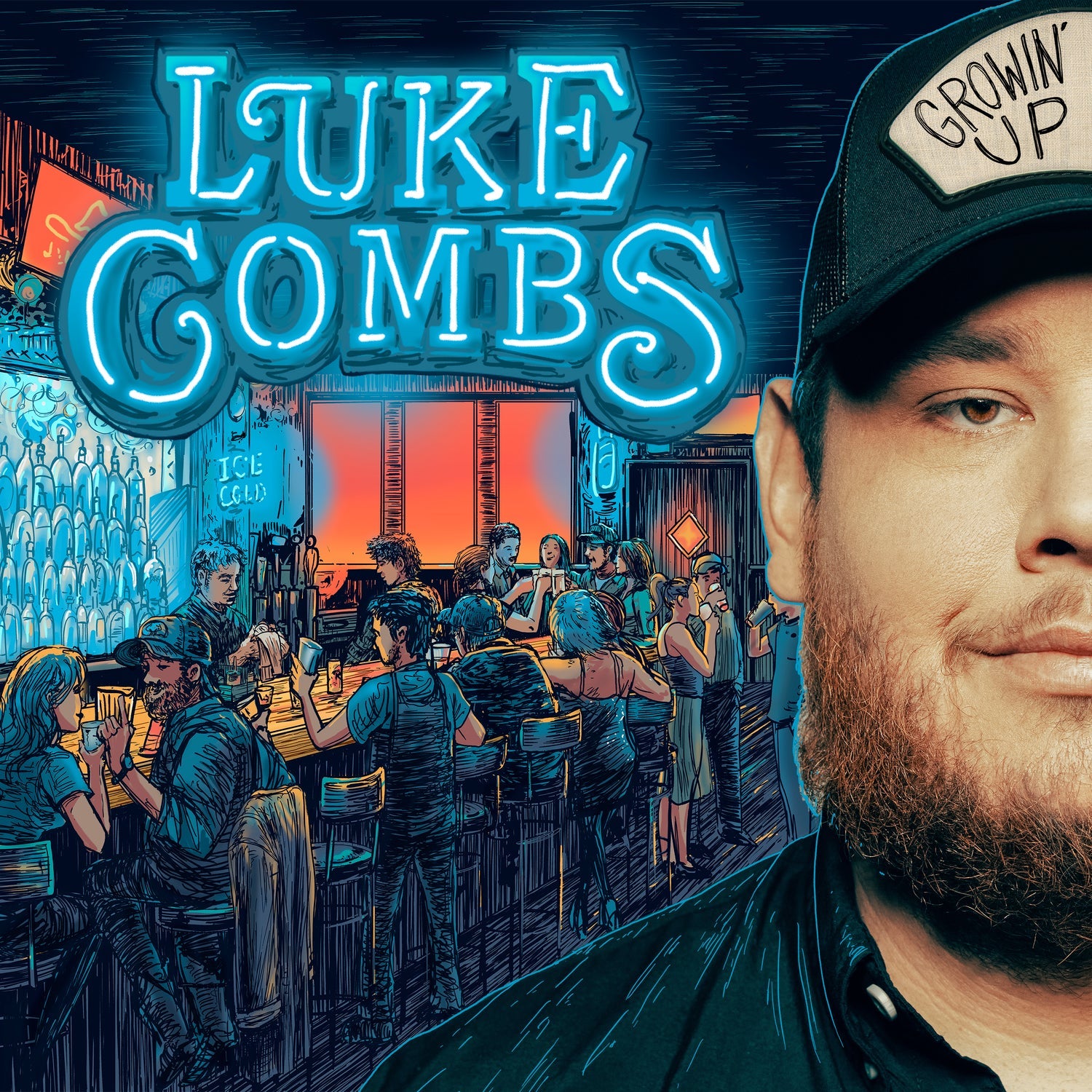 Luke Combs - Growin' Up | Mint (M) Mint (M)