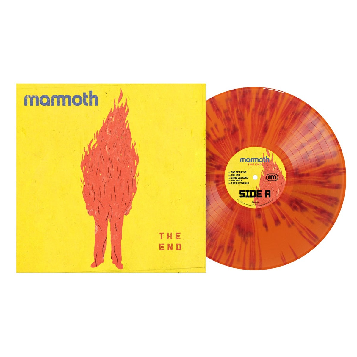 The End (ORANGE W RED SPLATTER VINYL) | Mint (M) Mint (M)