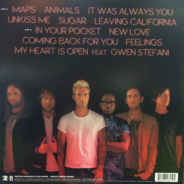 Maroon 5 - V | Mint (M) Mint (M)
