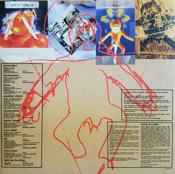 Massive Attack Protection Circa, Circa, Wild Bunch Records, Wild Bunch Records LP, Album, RE, 180 Mint (M) Mint (M)