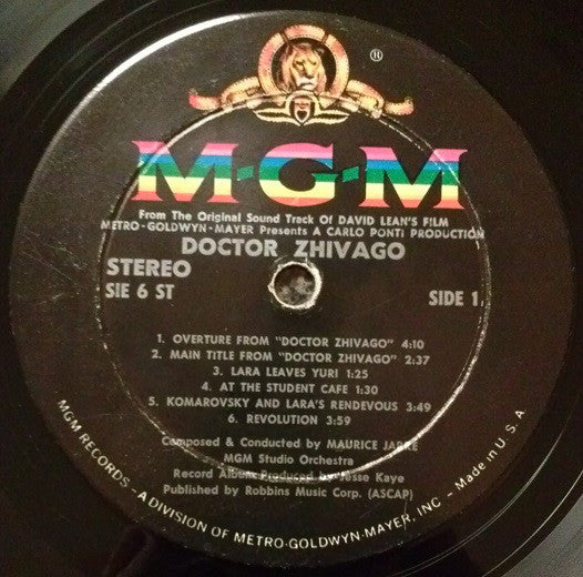 Doctor Zhivago (Original Sound Track Album) | Near Mint (NM) Near Mint (NM)
