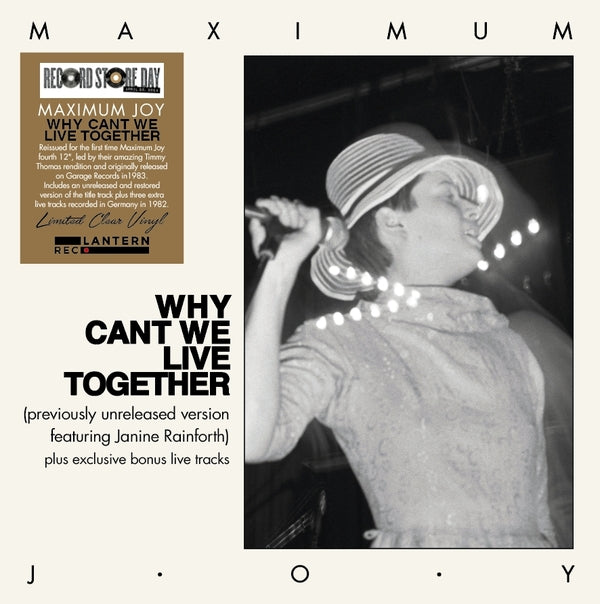 Why Can't We Live Togheter (Clear Vinyl) |