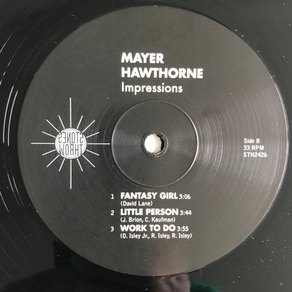 Mayer Hawthorne - Impressions | Mint (M) Mint (M)
