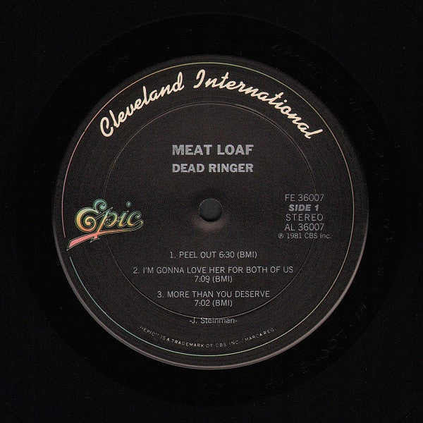 Meat Loaf - Dead Ringer | Near Mint (NM) Near Mint (NM)