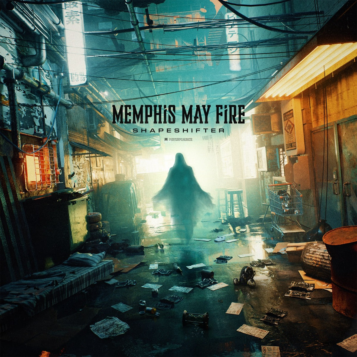 Memphis May Fire - Shapeshifter (Black & Gray Quad Splatter Colored Vinyl) |
