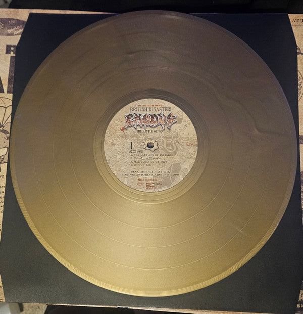 British Disaster! The Battle Of '89 (Live At The Astoria) (GOLD VINYL) | Mint (M) Mint (M)