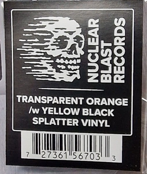 Repentless (TRANSPARENT ORANGE + YELLOW & BLACK SPLATTER) | Mint (M) Mint (M)