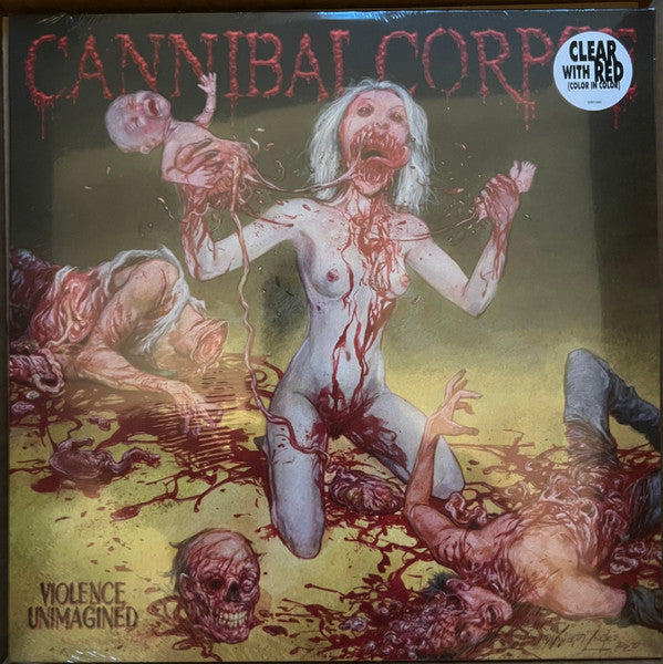 Cannibal Corpse - Violence Unimagined (RED IN CLEAR VINYL) | Mint (M) Mint (M)
