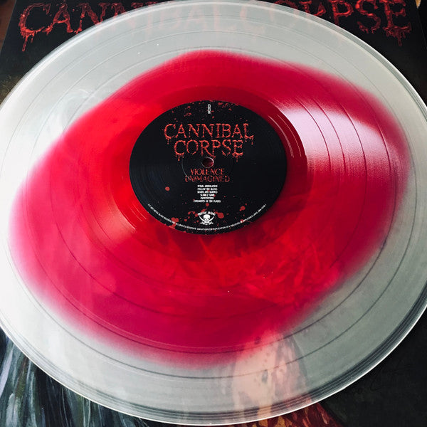 Cannibal Corpse - Violence Unimagined (RED IN CLEAR VINYL) | Mint (M) Mint (M)
